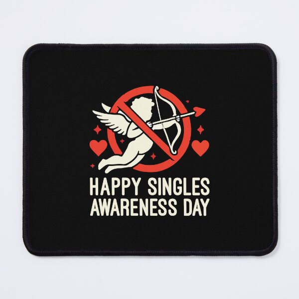 Item preview, Happy Singles Awareness Day, Anti Valentine’s Day designed and sold by chantastical.