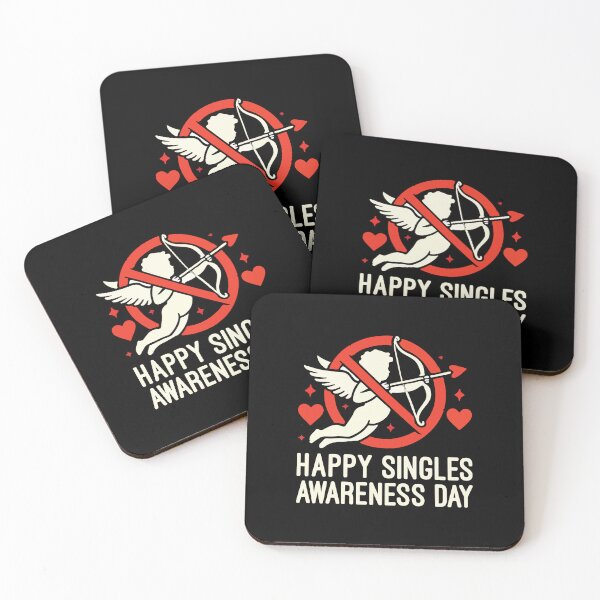 Item preview, Happy Singles Awareness Day, Anti Valentine’s Day designed and sold by chantastical.