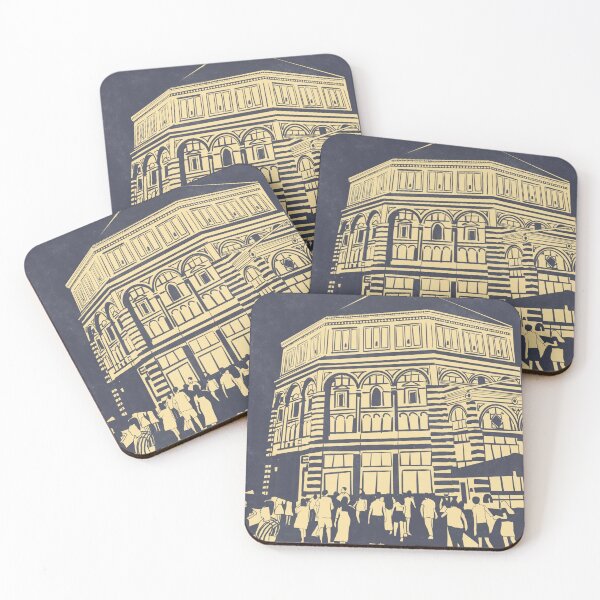 Item preview, Duomo Italy Block Style Print designed and sold by RRuffieuxStudio.
