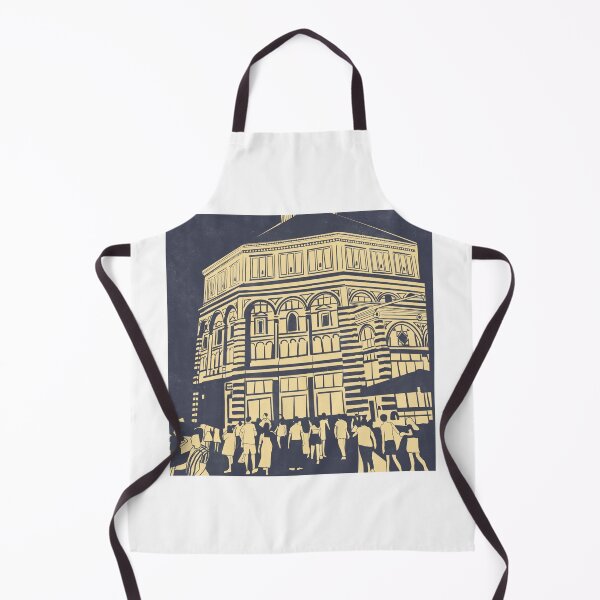 Item preview, Duomo Italy Block Style Print designed and sold by RRuffieuxStudio.