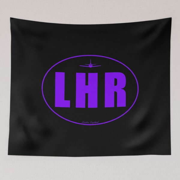 Item preview, LHR London England Heathrow Airport Code designed and sold by Lartheviking.