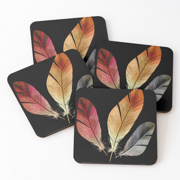 Item preview, Delicate feathers illustration designed and sold by Travelways.