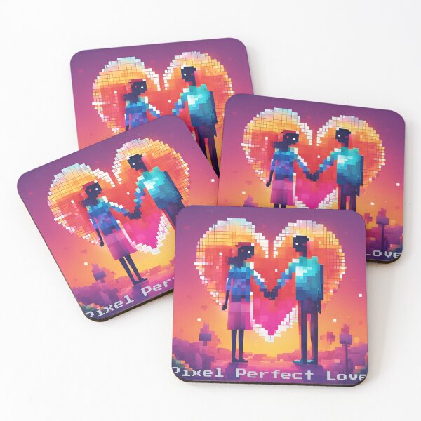 Item preview, Pixel Perfect Love: Retro Gaming Valentine Design designed and sold by Traloch O'Laoi.