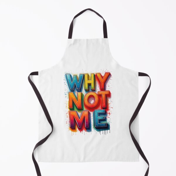 Item preview, Why not me, the lettering art. designed and sold by Trianglegreen.