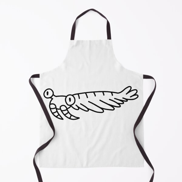 Item preview, Anomalocaris Doodle Black and White designed and sold by ThePaleoDude.