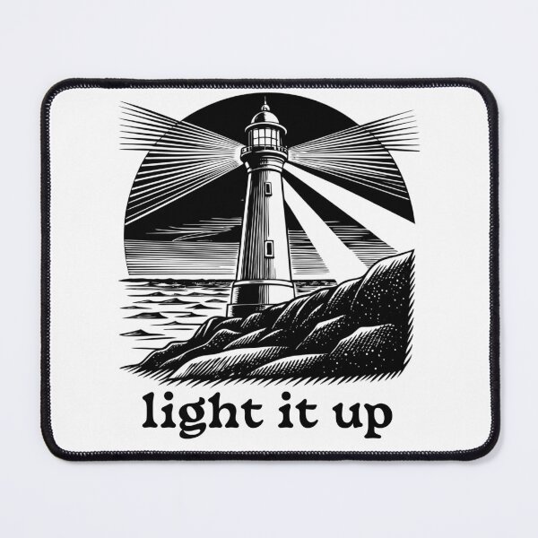 Item preview, Light It Up Lighthouse designed and sold by darkskydelights.