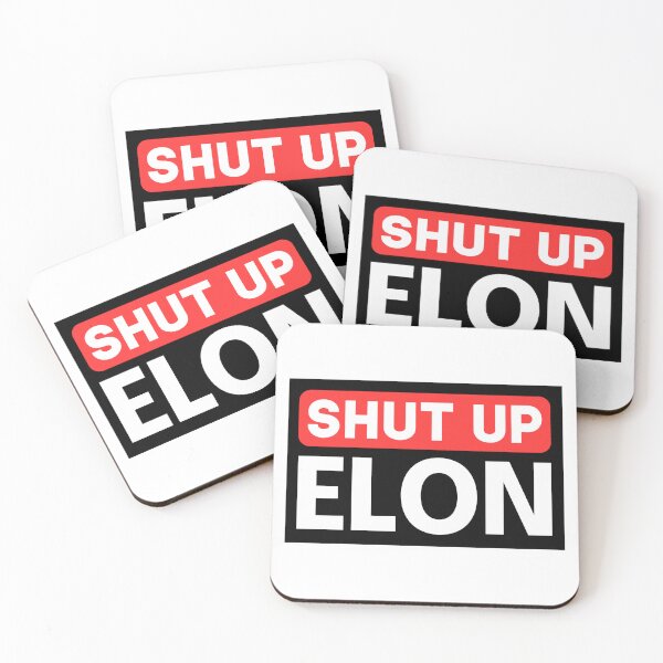 Item preview, Shut Up Elon designed and sold by PodMood.