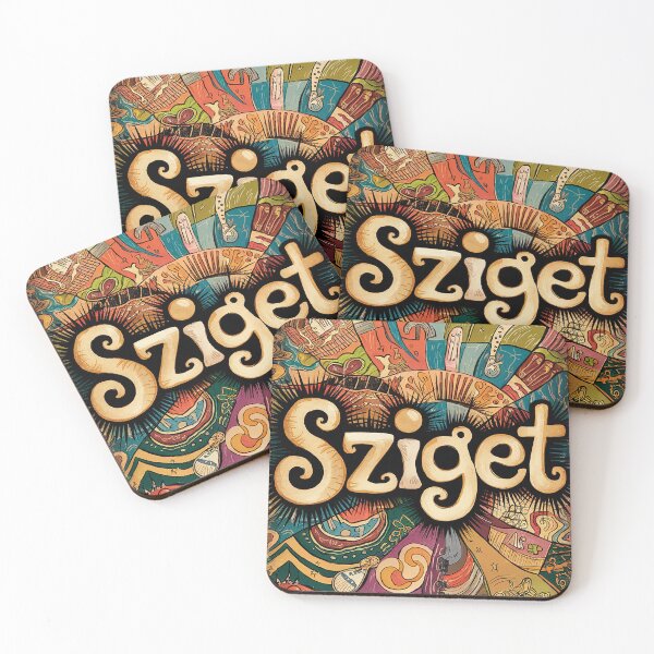 Item preview, Vintage Sziget Festival Retro Music & Cultural Europe Festival Art designed and sold by Witty Shirts.