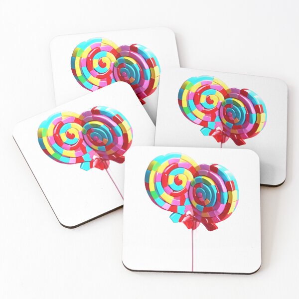 Item preview, 3D Red Heart Lollipop 3 designed and sold by AlinaSCorner.