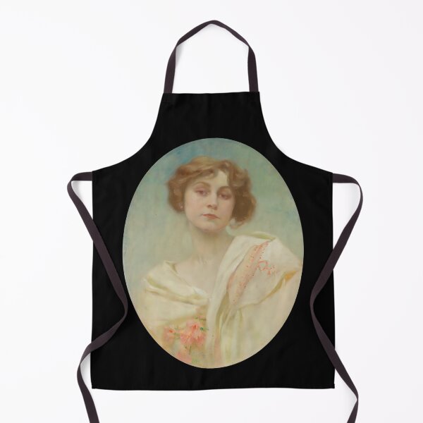 Item preview, Alphonse Mucha: Portrait of a Young Woman designed and sold by PinUpPizzazz.
