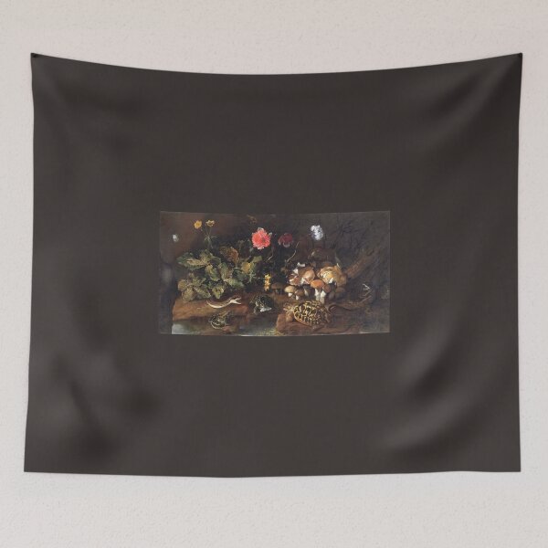 Item preview, Still Life with a Snake, Frogs, Tortoise, and a Lizard by Paolo Porpora designed and sold by Amanda1775.