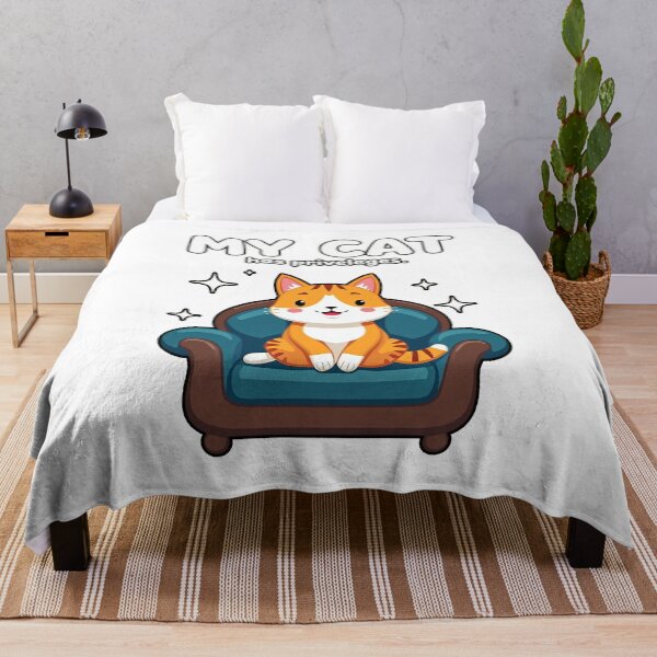 Item preview, Purr-fect Privileges: Tabby Throne designed and sold by hmadan.