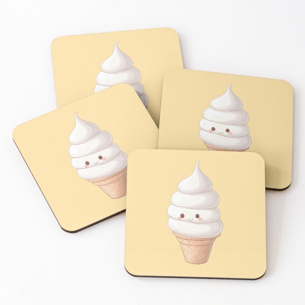 Item preview, Vanilla ice cream designed and sold by LuckyMeow.