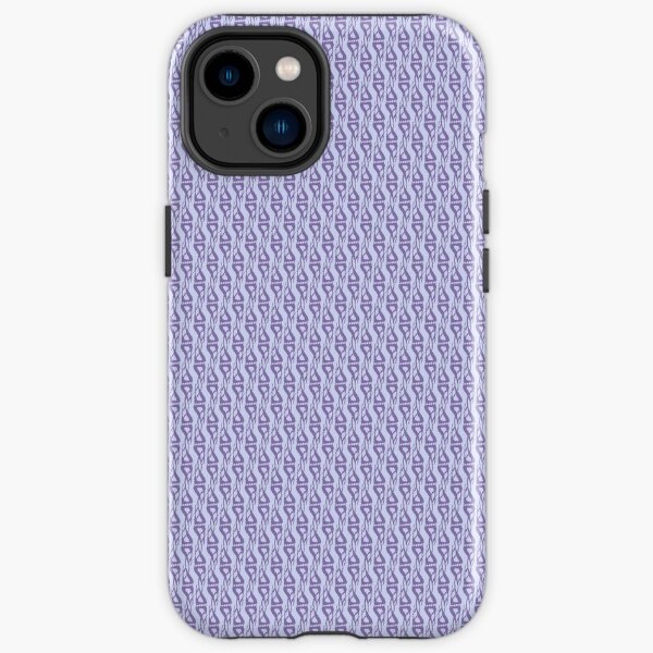 twisting strands purple iPhone Tough Case