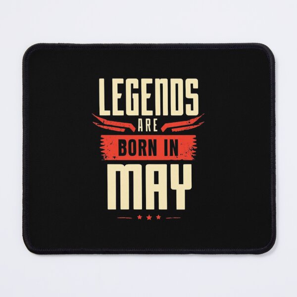 Item preview, Legendary May Birthdays | Bold Typography Design for Legends Born in May designed and sold by Colorful-Garden.