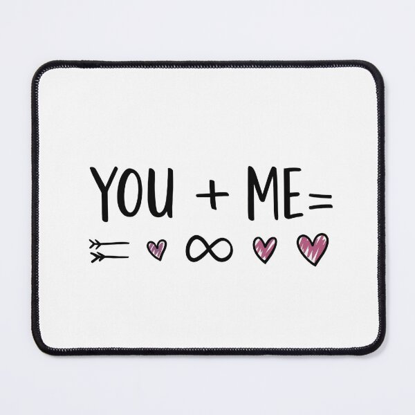 Item preview, You + Me Infinity Love Design - Romantic Minimalist Art designed and sold by Art00786.