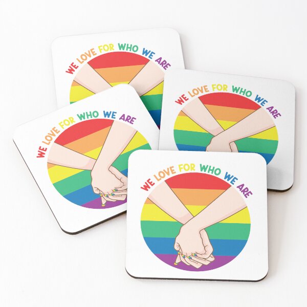Item preview, LGBTQ Valentine's Day.We love for who we are. designed and sold by JoyfulCreations.