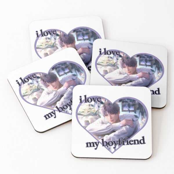 Item preview, Love & Deepspace | Rafayel | Otome Game | LADS | Qi Yu Sticker | I Love Rafayel | I Love My Boyfriend designed and sold by matchaisu.