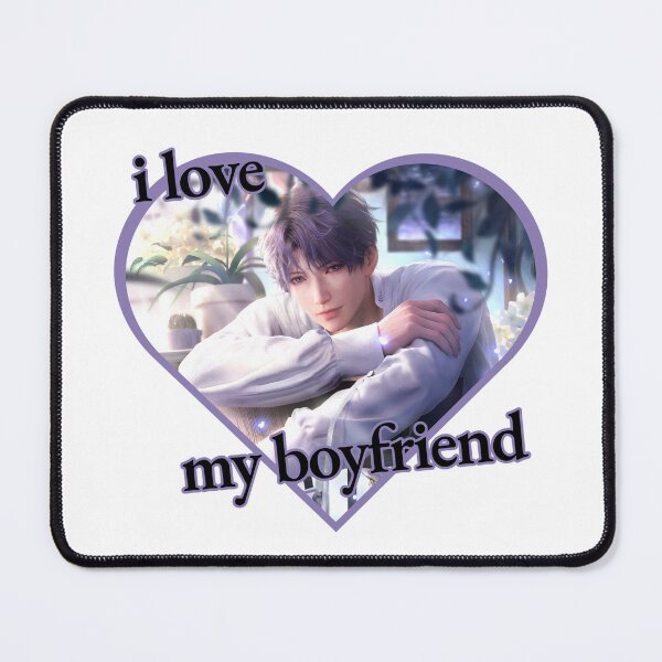 Item preview, Love & Deepspace | Rafayel | Otome Game | LADS | Qi Yu Sticker | I Love Rafayel | I Love My Boyfriend designed and sold by matchaisu.