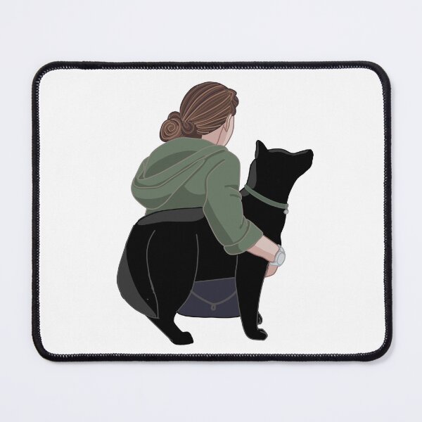 Item preview, Hiking with a Dog designed and sold by ErynFalasDesign.