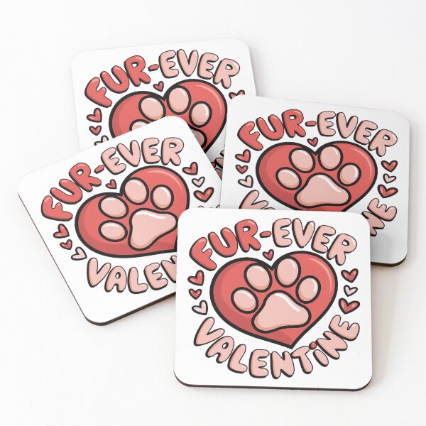 Item preview, Fur-Ever Valentine Paw Print Design - Perfect for Pet Lovers designed and sold by Art00786.