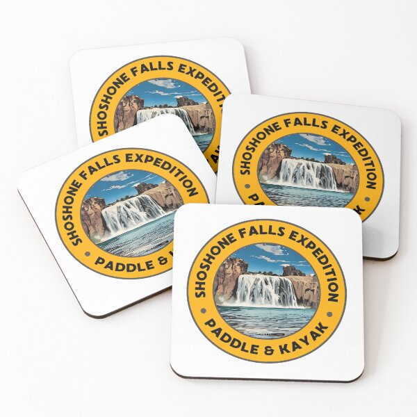Item preview, Shoshone Falls Badge designed and sold by The Wandering Bookworm.