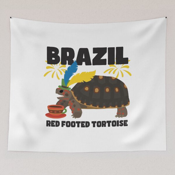 Item preview, Red-Footed Tortoise designed and sold by Rie-TortoTurtle.
