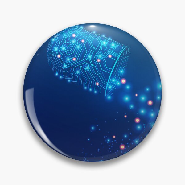 Item preview, bioengineering  healthcare technology 3D pill electronic pattern designed and sold by NiamLab.