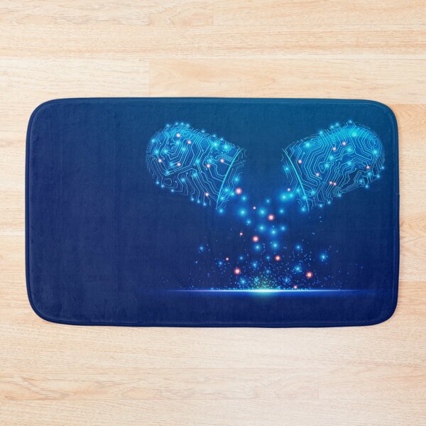 Item preview, bioengineering  healthcare technology 3D pill electronic pattern designed and sold by NiamLab.