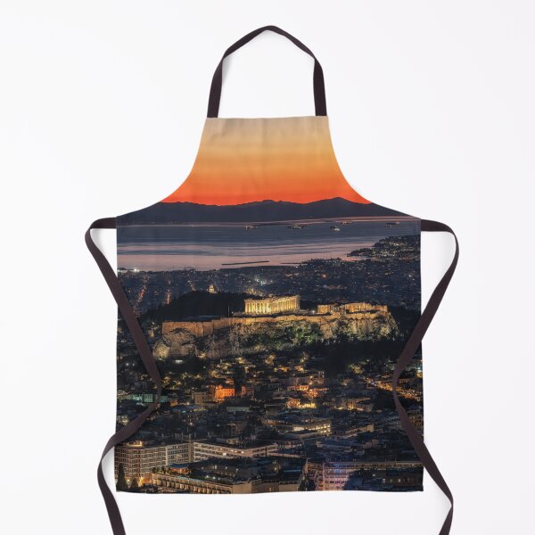 Item preview, Sunset View over Athens and Acropolis designed and sold by aaronchoi.