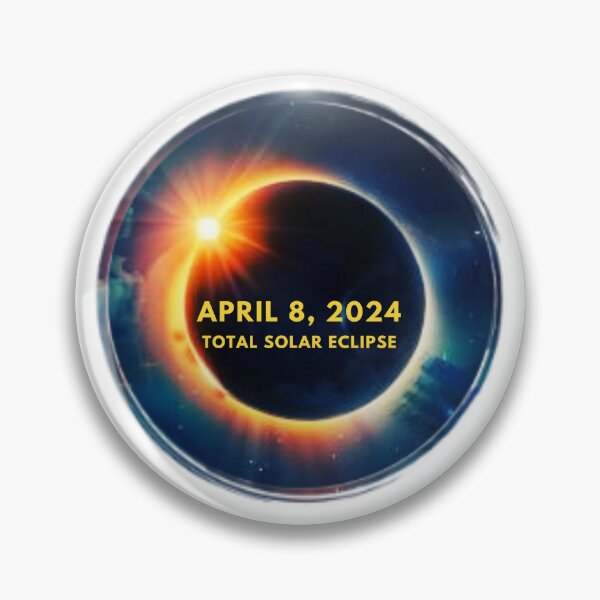 Item preview, April 8, 2024 Solar Eclipse designed and sold by gillys.