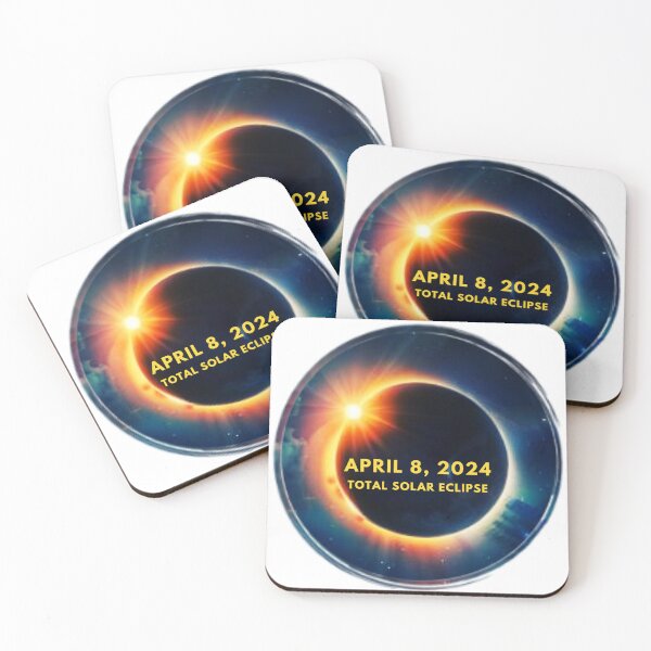 Item preview, April 8, 2024 Solar Eclipse designed and sold by gillys.