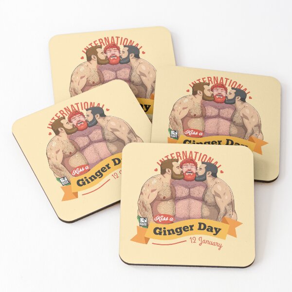 Item preview, Kiss a ginger day designed and sold by MaxxFergus.