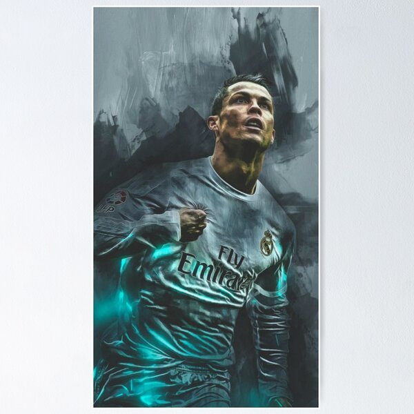 Poster De Cristiano Ronaldo En El Real Madrid