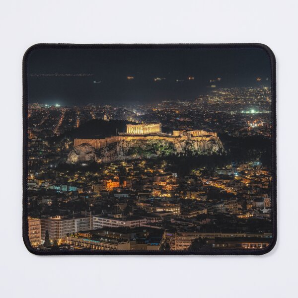 Item preview, Athens City Night View designed and sold by aaronchoi.