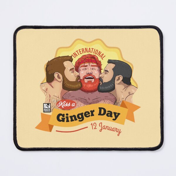 Item preview, Kiss a ginger day #2 designed and sold by MaxxFergus.
