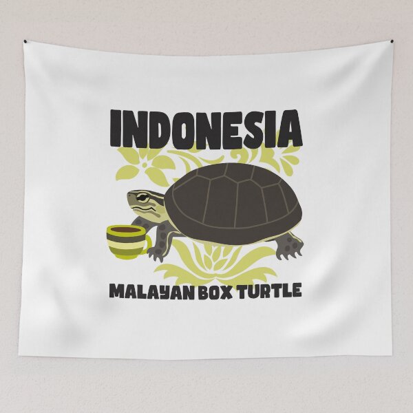 Item preview, Malayan Box Turtle designed and sold by Rie-TortoTurtle.