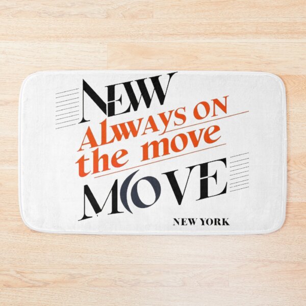Item preview, New York Always On The Move designed and sold by OnlineFazli.