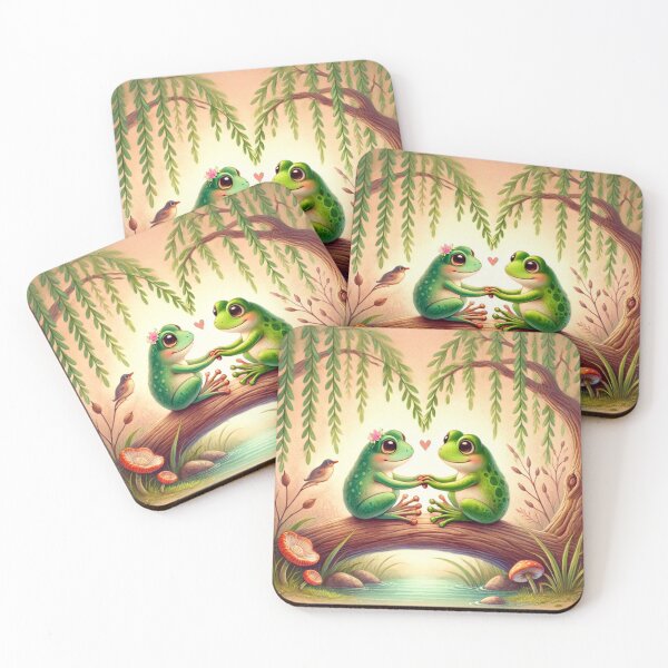 Item preview, Frogs True Love designed and sold by FunandWhimsy.