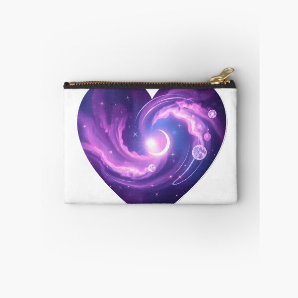 Item preview, Cosmic Heart Glow Sticker designed and sold by Daarkie.