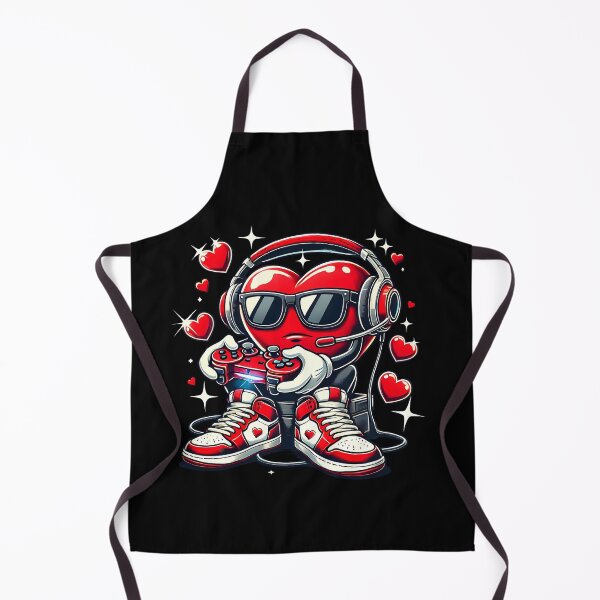 Item preview, Gamer Heart Funny Valentine Cool Gaming Headset Lovers Gifts designed and sold by masterdeer.