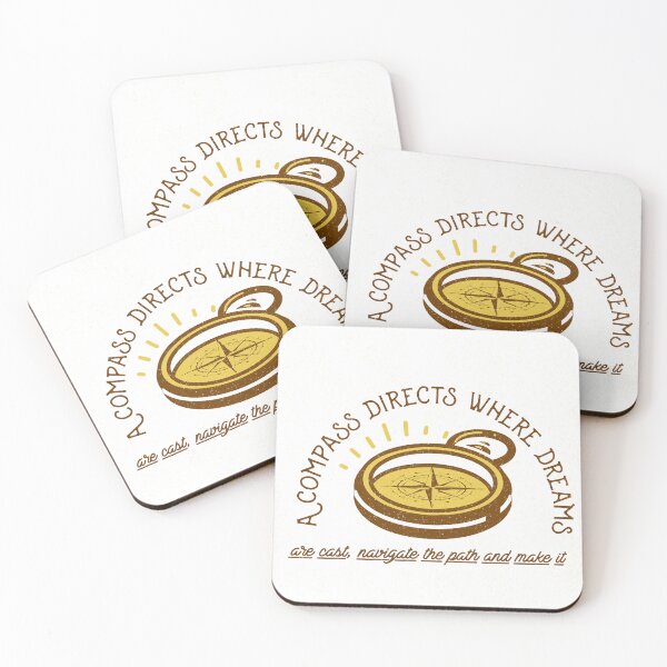Item preview, A compass directs where dreams are cast designed and sold by posolife.