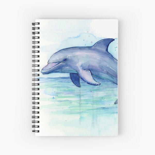 Item preview, Dolphin Watercolor designed and sold by Olga Shvartsur.
