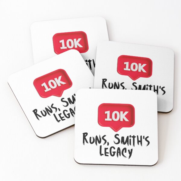 Item preview, 10K Runs, Smith's Legacy: Iconic Cricket  designed and sold by TasteTicker.