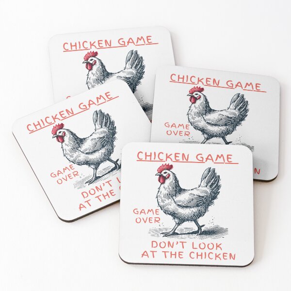 Item preview, Chicken Game Farmer Animal Hen - Minimalist Animal Art designed and sold by BeaverFriends.