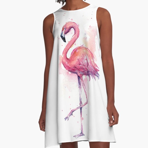 flamingo dress ladies