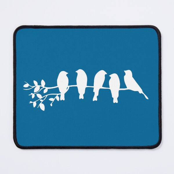 Item preview, White Birds on a Branch for Bird Lovers designed and sold by cindybird.