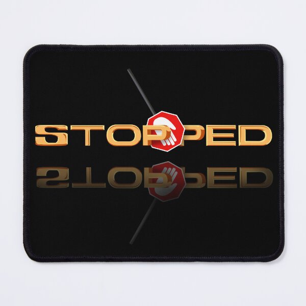 Item preview, "You Have Been Stopped" – A Logo Parody designed and sold by Fun Funky Designs.