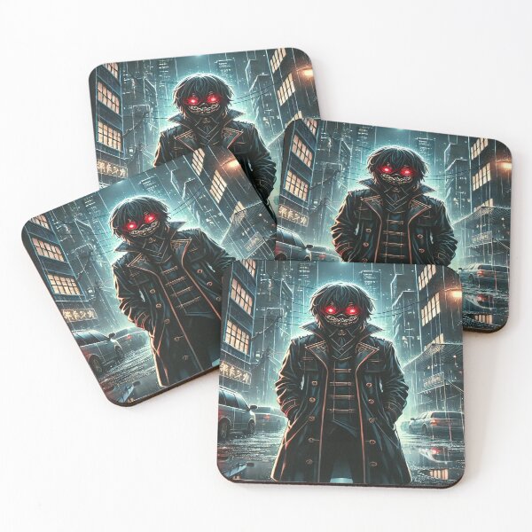 Item preview, Masked Figure City Streets designed and sold by 0Mystica0.