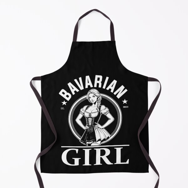 Item preview, Bavarian Girl - Proud of Bavaria, Tradition & Style designed and sold by RetroMaritalArt.